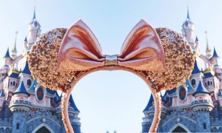 Duwen titel Voordracht Minnie Mouse oren zijn in Disneyland Parijs nu ook in het rosé goud